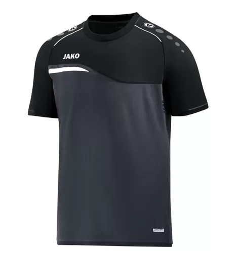 JAKO Frauen T-Shirt Competition 2.0 - schwarz-grau - 3er Set